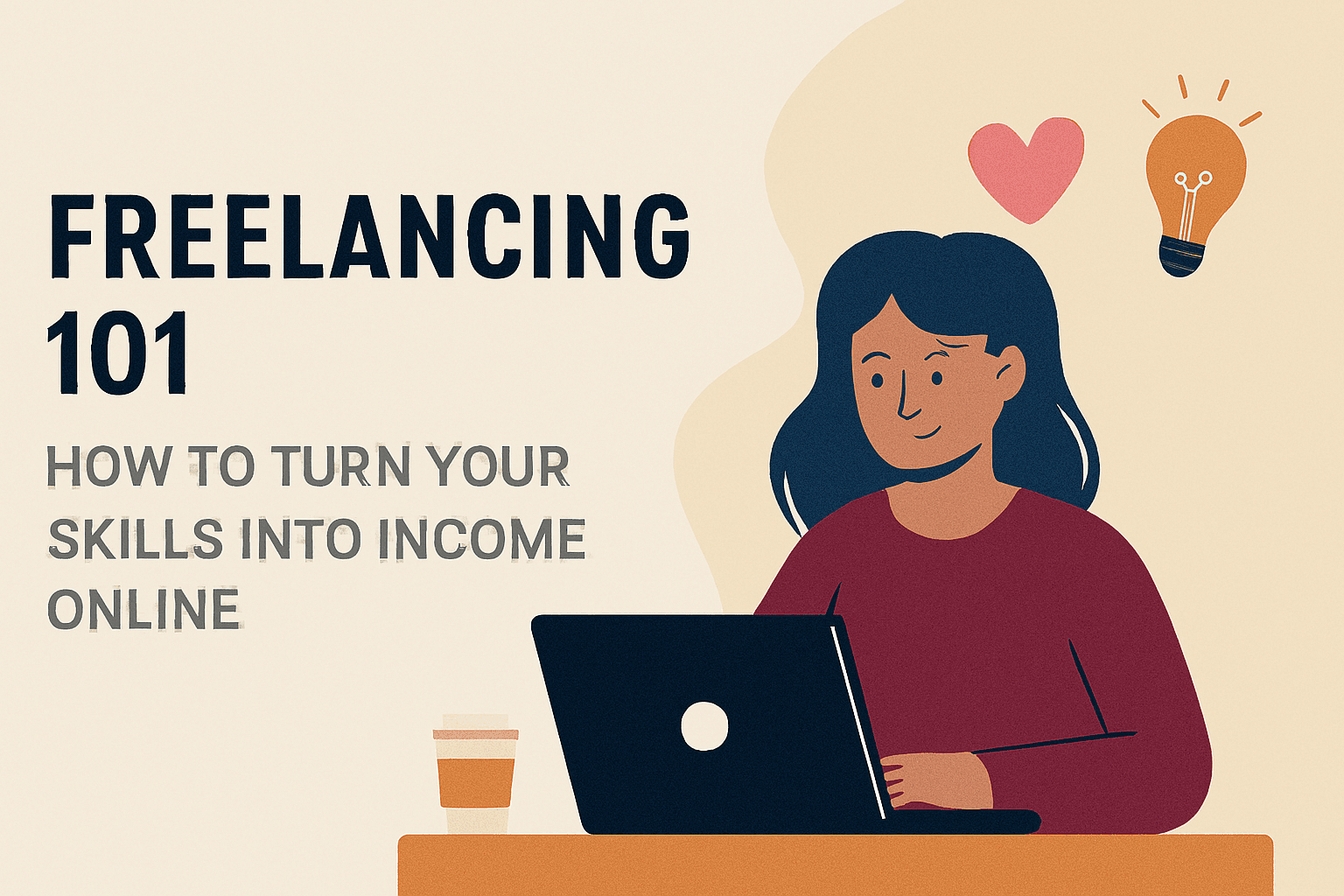 Freelancing 101: Turn Your Skills into Income Online