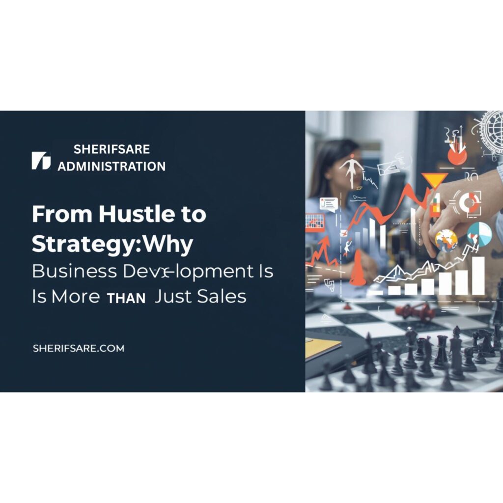 From Hustle to Strategy: Why Business Development Is More Than Just Sales