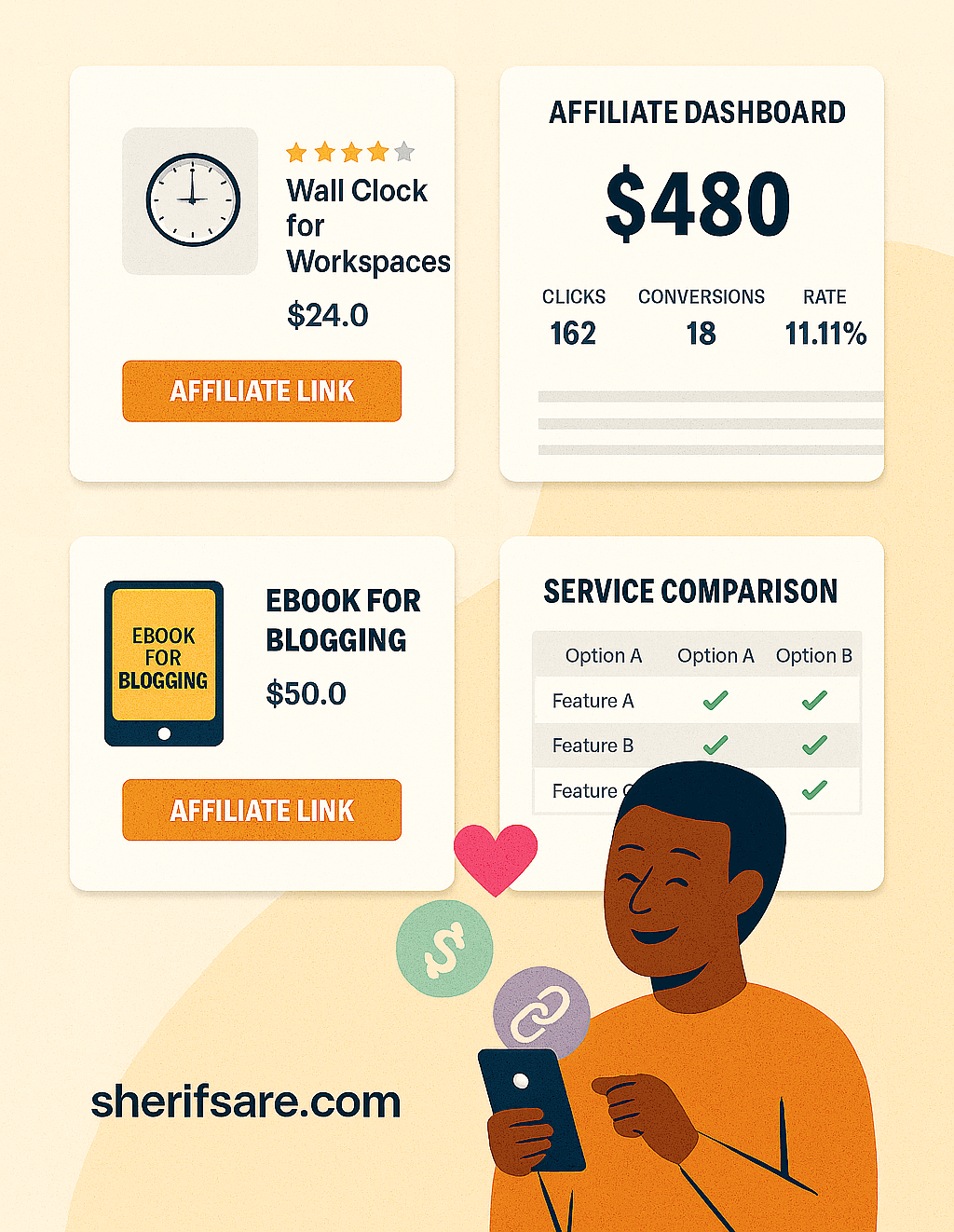 affiliate marketing dashboard